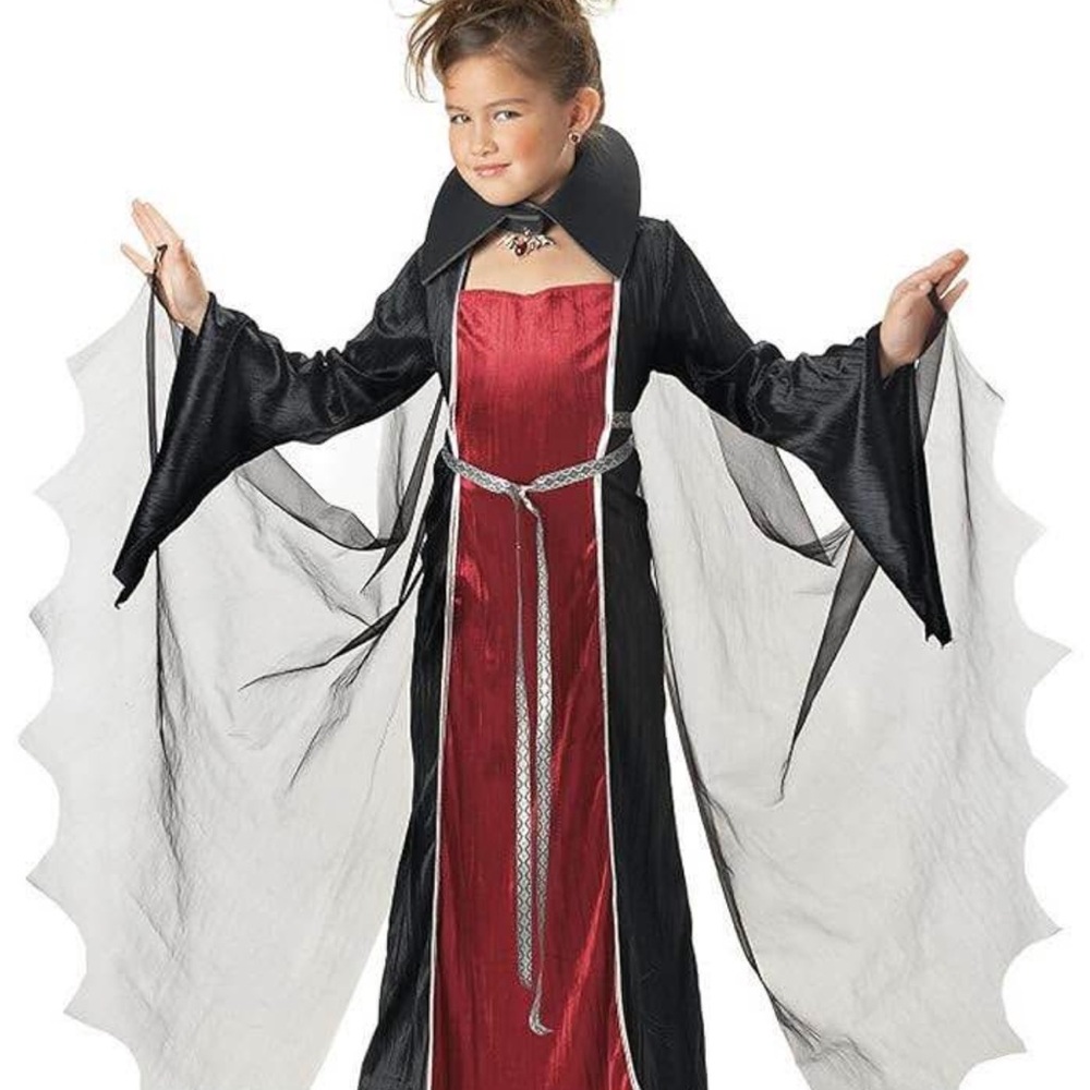 California Costumes Enchanting Vampire Costume - Black and Red